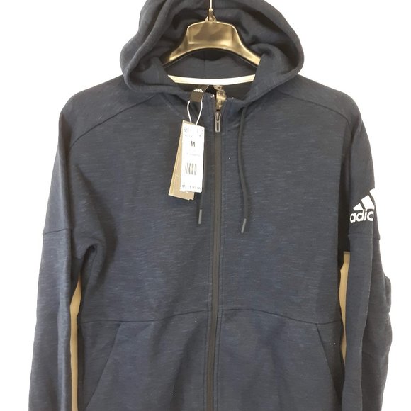 adidas men's id stadium full zip hoodie